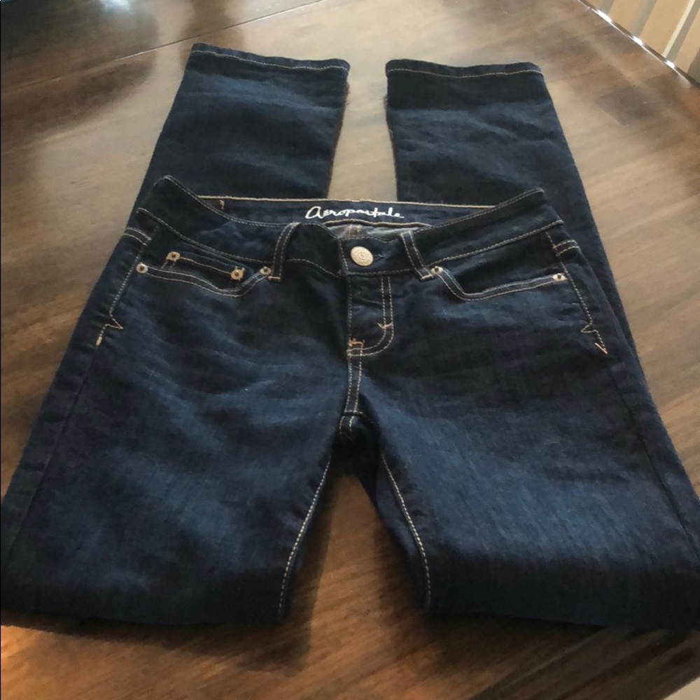 SOLD BNWOT Aeropostale dark wash jeans 00R